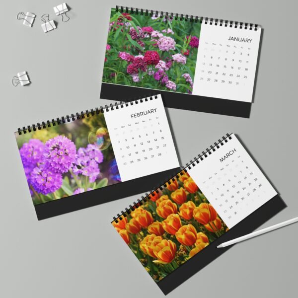 2025 Desktop Floral Calendar - Image 4