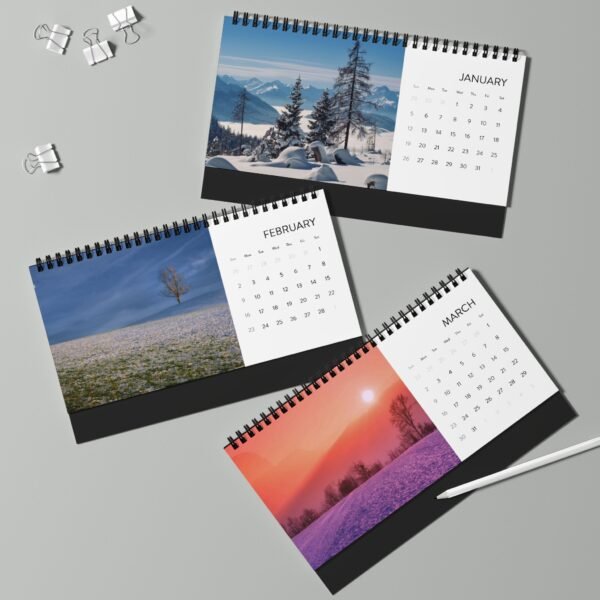 2025 Desktop Calendar- Landscape