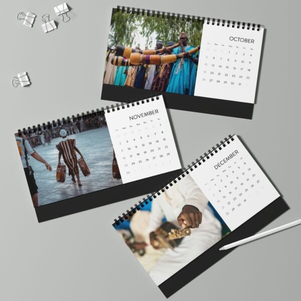 2025 Desktop Calendar - African - Image 5