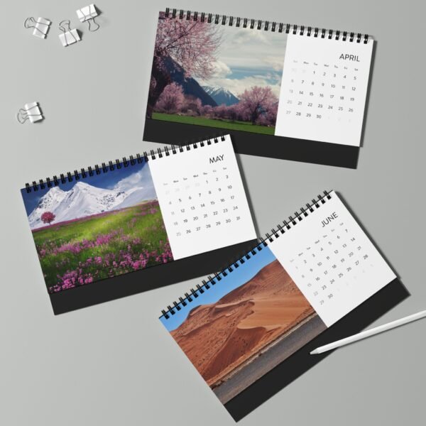 2025 Desktop Calendar- Landscape - Image 5