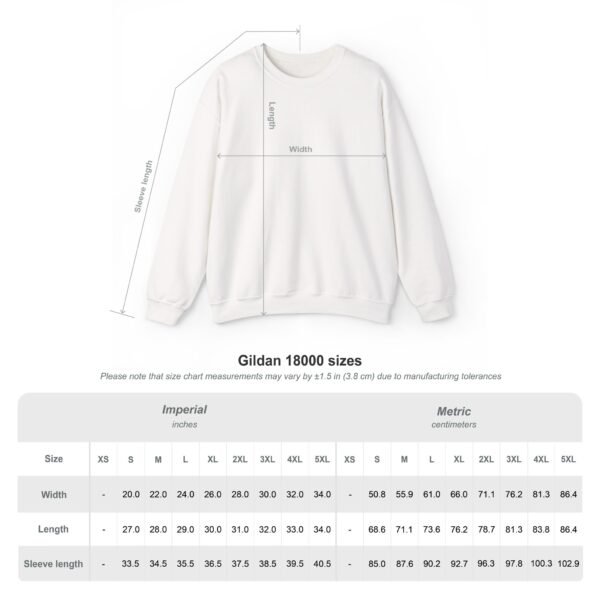 Nigeria Unisex Heavy Blend™ Crewneck Sweatshirt - Image 98