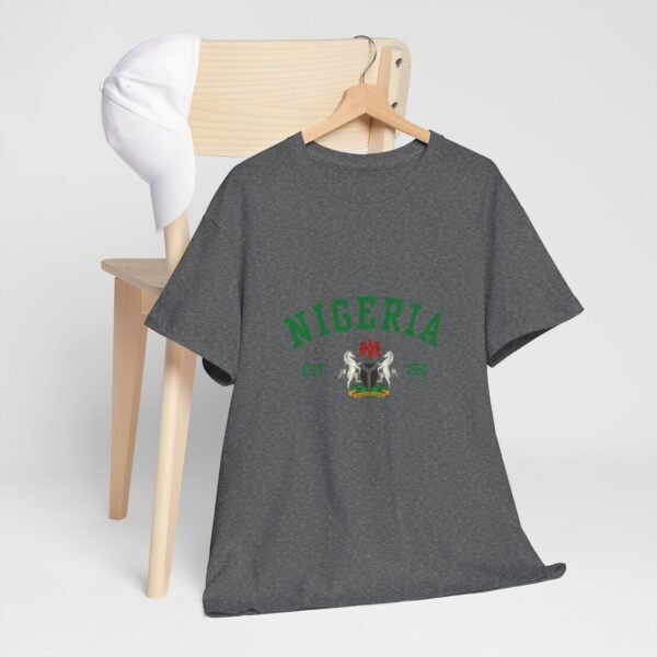 Nigeria Unisex Heavy Cotton Tee - Nostalgic Heritage Shirt, Great Gift for Independence Day, Casual Wear, Travel, Memory Tee | Orders in USD - Image 39