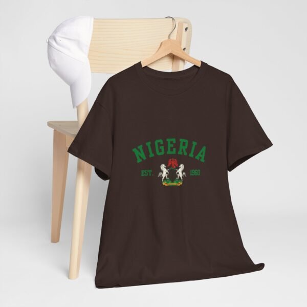 Nigeria Unisex Heavy Cotton Tee - Nostalgic Heritage Shirt, Great Gift for Independence Day, Casual Wear, Travel, Memory Tee | Orders in USD - Image 21