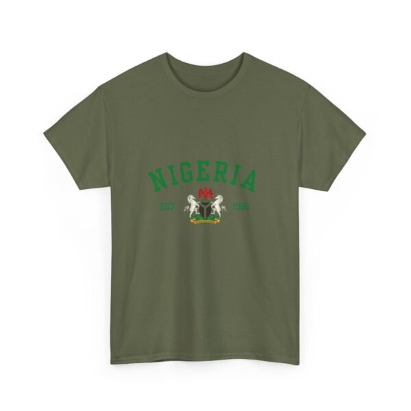 Nigeria Unisex Heavy Cotton Tee - Nostalgic Heritage Shirt, Great Gift for Independence Day, Casual Wear, Travel, Memory Tee | Orders in USD - Image 31