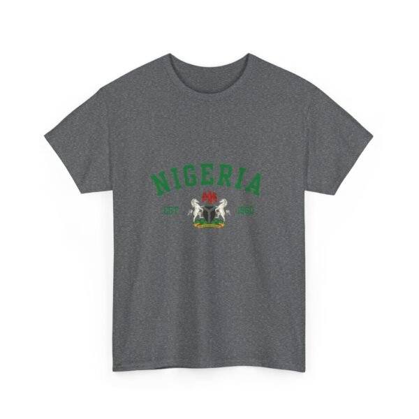 Nigeria Unisex Heavy Cotton Tee - Nostalgic Heritage Shirt, Great Gift for Independence Day, Casual Wear, Travel, Memory Tee | Orders in USD - Image 37
