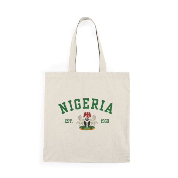 Vintage Nigeria Tote Bag - Eco-Friendly, Travel, Shopping, Gift, Festival Use | Orders in USD - Image 2