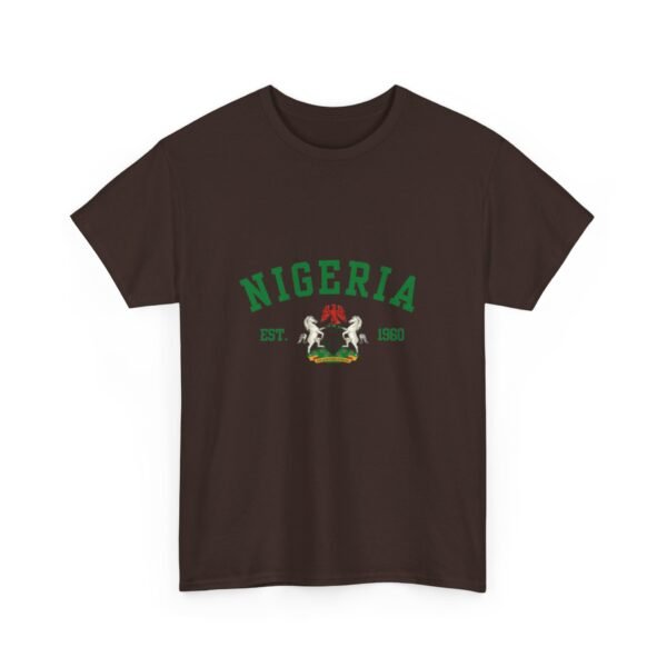 Nigeria Unisex Heavy Cotton Tee - Nostalgic Heritage Shirt, Great Gift for Independence Day, Casual Wear, Travel, Memory Tee | Orders in USD - Image 19