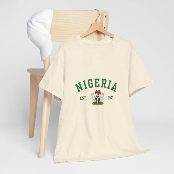 Nigeria Unisex Heavy Cotton Tee - Nostalgic Heritage Shirt, Great Gift for Independence Day, Casual Wear, Travel, Memory Tee | Orders in USD - Image 24