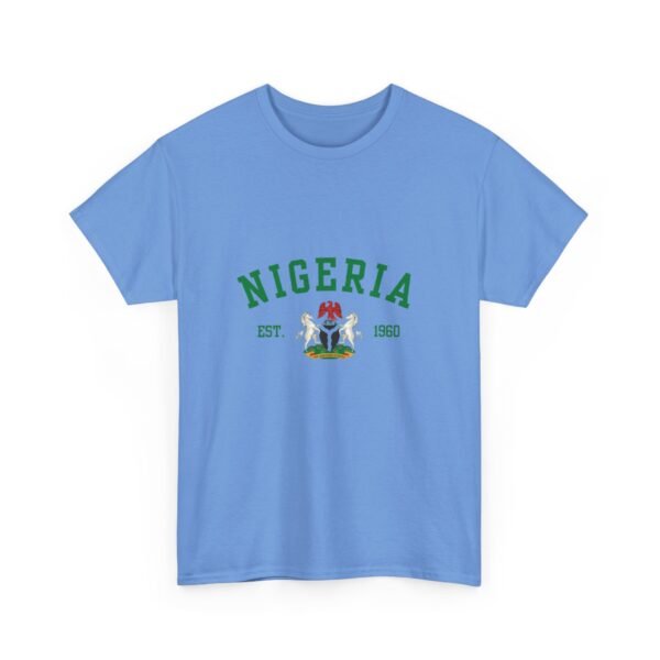 Nigeria Unisex Heavy Cotton Tee - Nostalgic Heritage Shirt, Great Gift for Independence Day, Casual Wear, Travel, Memory Tee | Orders in USD - Image 43