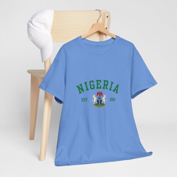 Nigeria Unisex Heavy Cotton Tee - Nostalgic Heritage Shirt, Great Gift for Independence Day, Casual Wear, Travel, Memory Tee | Orders in USD - Image 45