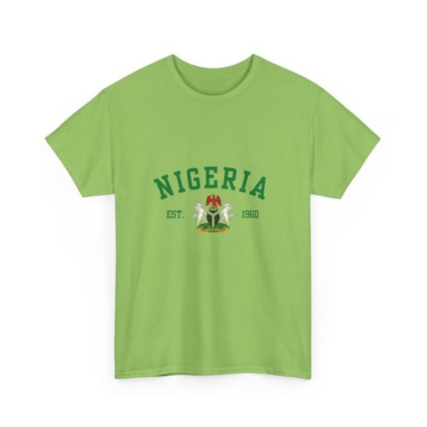 Nigeria Unisex Heavy Cotton Tee - Nostalgic Heritage Shirt, Great Gift for Independence Day, Casual Wear, Travel, Memory Tee | Orders in USD - Image 34