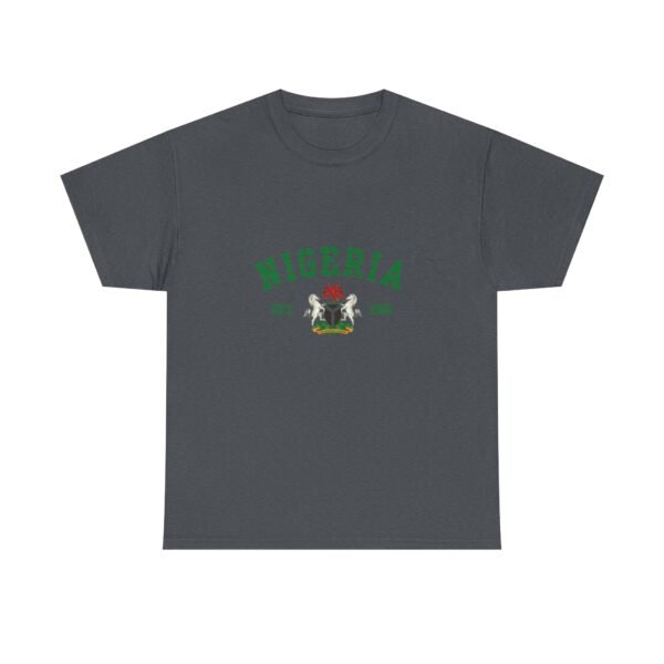 Nigeria Unisex Heavy Cotton Tee - Nostalgic Heritage Shirt, Great Gift for Independence Day, Casual Wear, Travel, Memory Tee | Orders in USD - Image 46